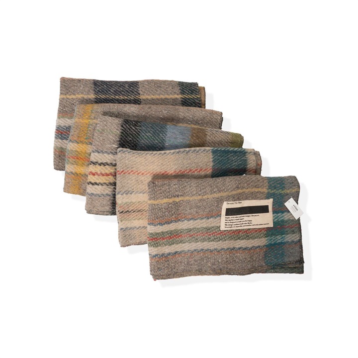 【NEWZEALAND WOOL】BRANKET RUG M