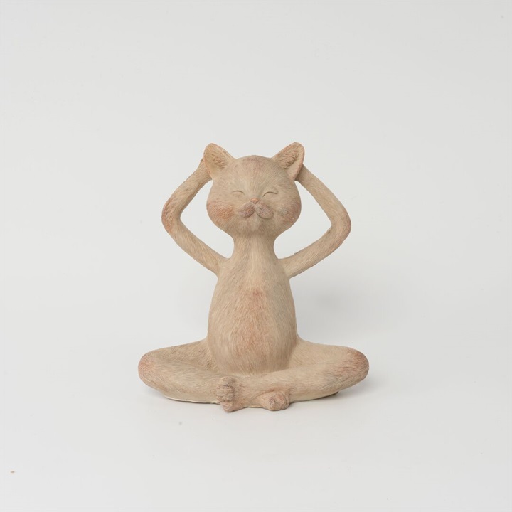 【BOLTZE】オブジェ Yoga Cat