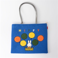 zucchero】ミッフィーコラボさがら刺繍A4トート|てんとてん zucchero】ミッフィーコラボさがら刺繍A4トート|てんとてん