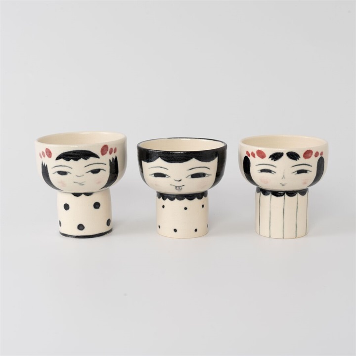 【mochi】こけしのカップ 小物入れ