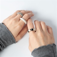 【mochi】陶器のリング