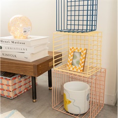 【neulo】ワイヤーボックスcream M(cream M)