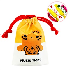 巾着袋付きラムネギフト(MUZIK TIGER/Relax)