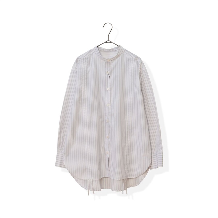 【le colis】ブロードドロストギャザーシャツ