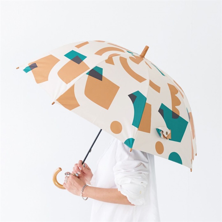 【392 plus m】長傘 晴雨兼用 デイドリーム 55cm Q365