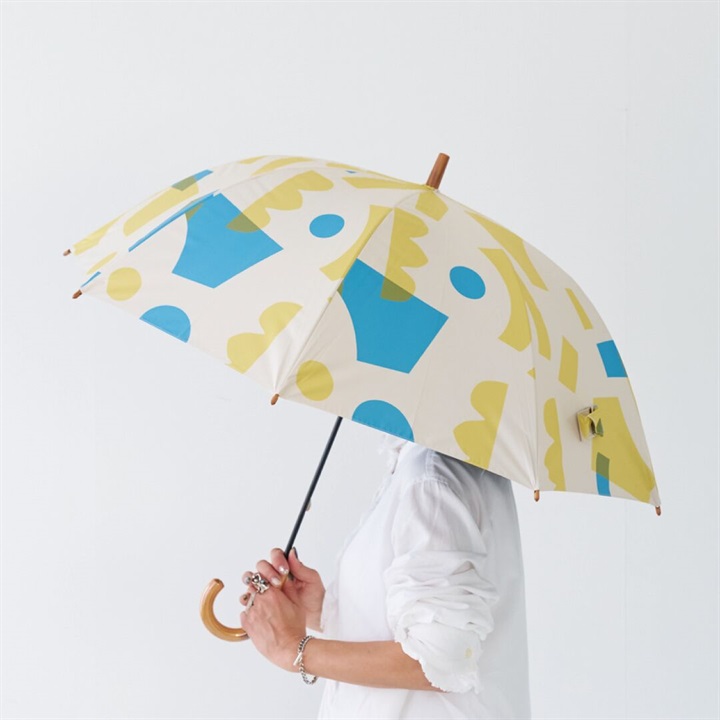 【392 plus m】長傘 晴雨兼用 デイドリーム 55cm Q365