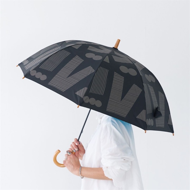 【392 plus m】長傘 晴雨兼用 バイブス 55cm Q324