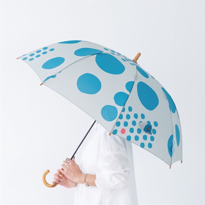 【392 plus m】長傘 雨傘 マル 60cm Q346 S31102