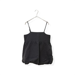 【hunch】ナイロン バルーンキャミ ビスチェ(07BLACK)