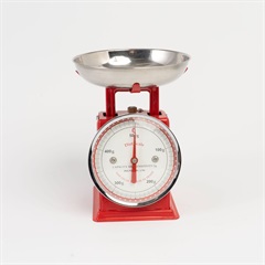【DULTON】DIET SCALE キッチンスケール(RED)