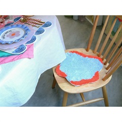 【MOYO】mizutamari rug(OR)