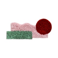 【MOYO】geometry mini rug(PG×RG)