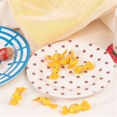 【MARINA＆MITSUKO】MARINA Side Plateφ17.4cm(Beaded Flower)