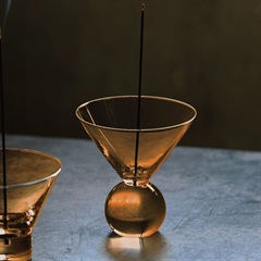 【HUNT 9】Hazel Alle a te Dusky Amber インセンスホルダー Sphere