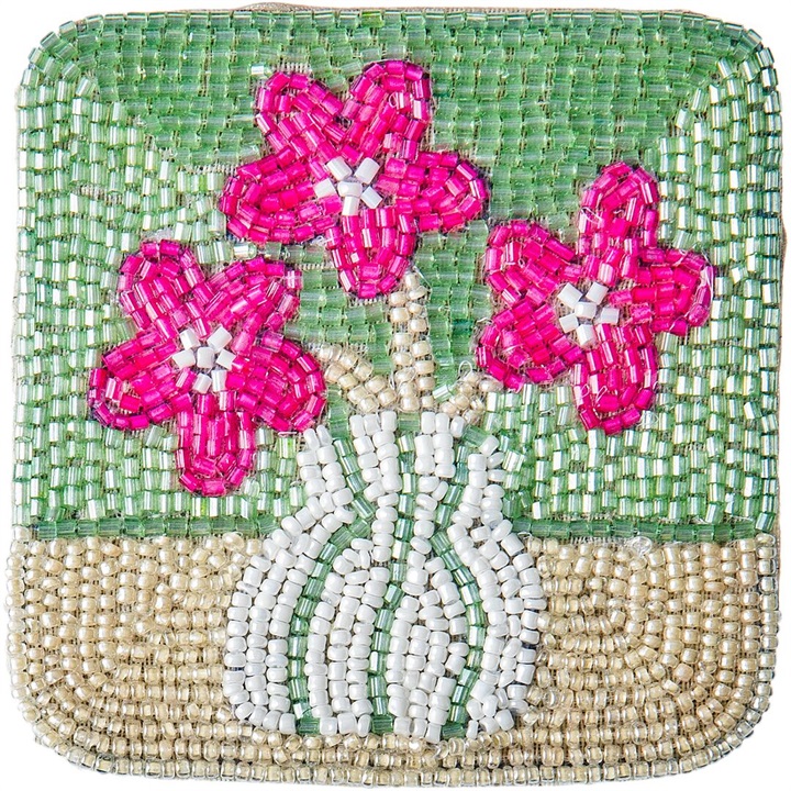 【ANDPACKABLE(R)】ビーズコースター フィオーレ