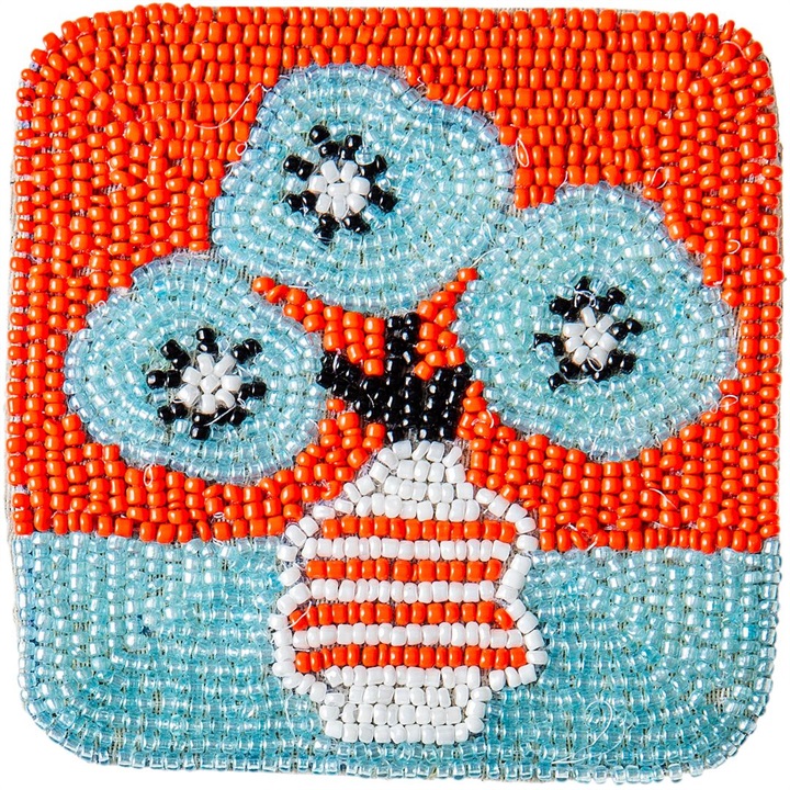 【ANDPACKABLE(R)】ビーズコースター フィオーレ