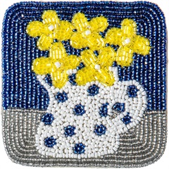 【ANDPACKABLE(R)】ビーズコースター フィオーレ(BL)