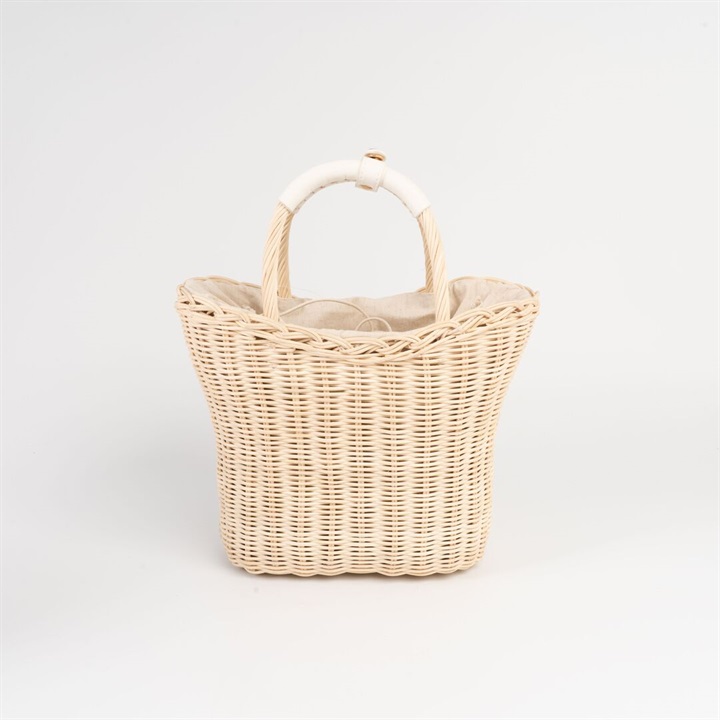【cooco】ラタンカゴバッグ