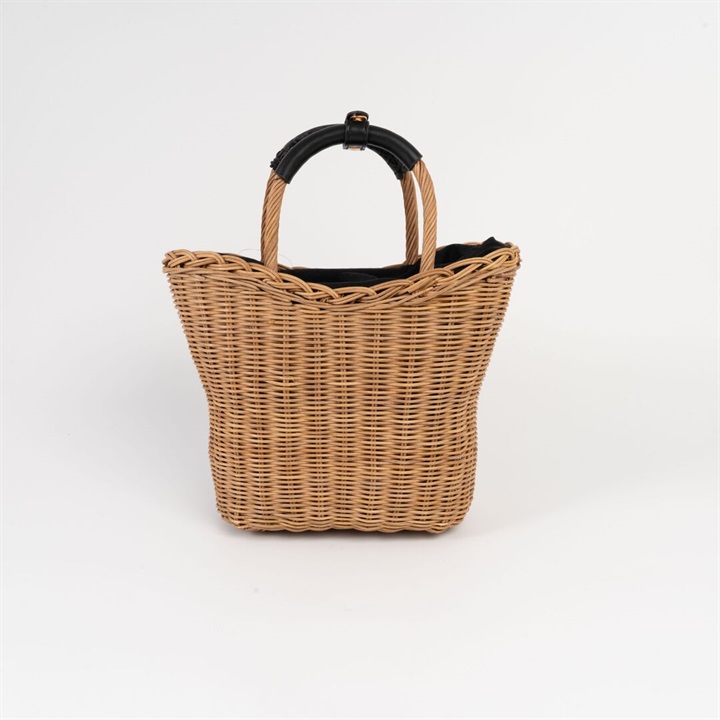 【cooco】ラタンカゴバッグ