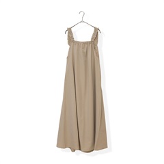 【Lupilien】サッカードビージャンパースカート(086L.BEIGE)