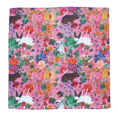 【Nathalie Lete】Handkerchief(Rabbits)