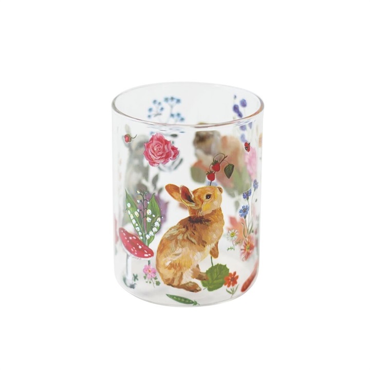 【Nathalie Lete】Heat resistant Middle glass