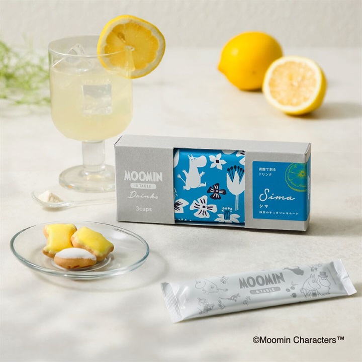 【MOOMIN&TABLE】炭酸ドリンクパウダー レモネード