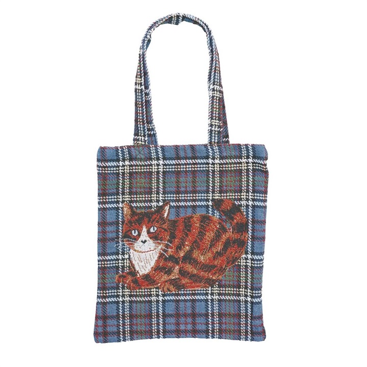 【松尾ミユキ】Rectangle tote bag check back
