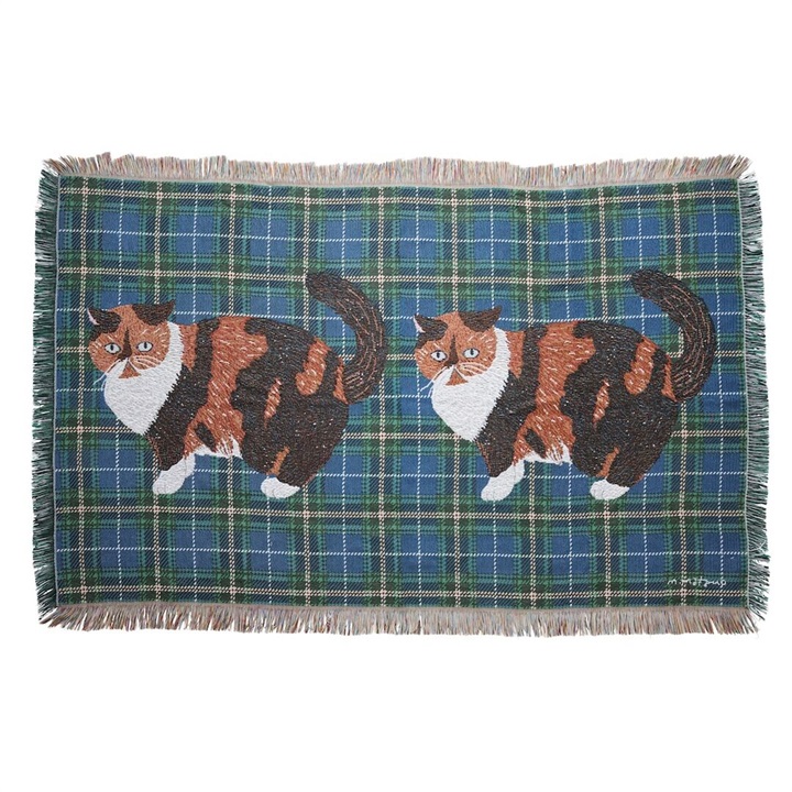 【松尾ミユキ】Tapestry rug check back