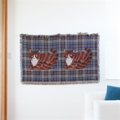 【松尾ミユキ】Tapestry rug check back