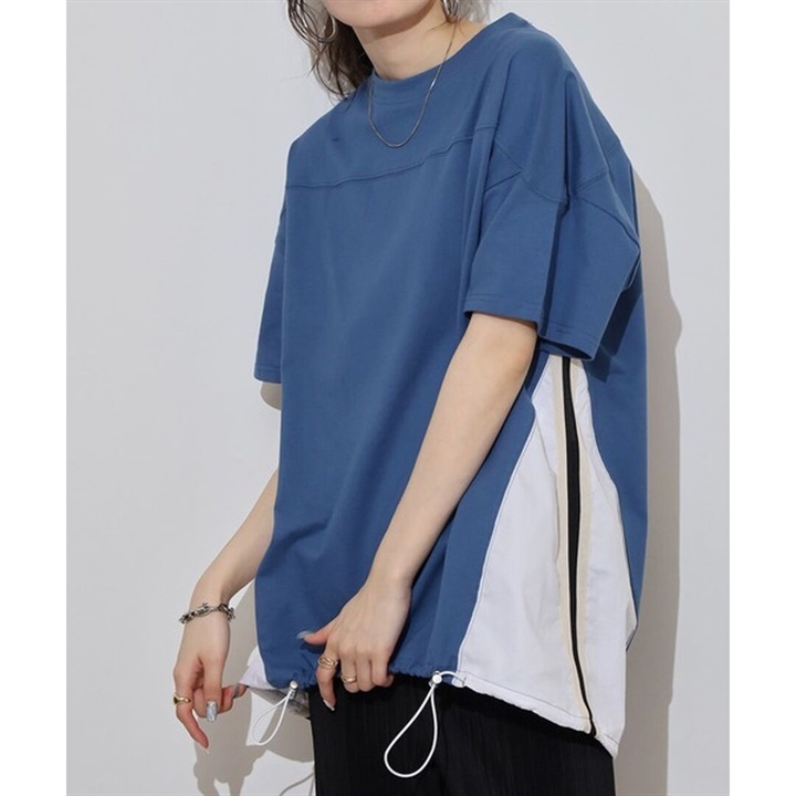 【Arinomama】スピンドル切替半袖Tシャツ