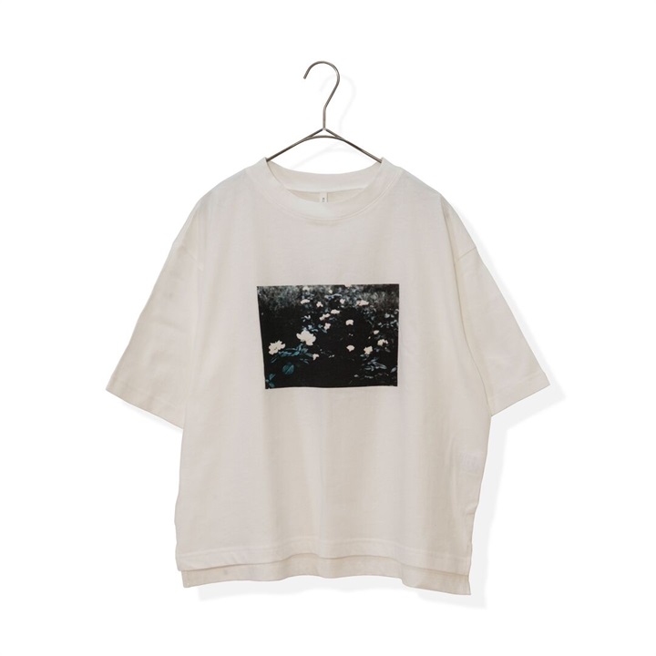 【Bliss bunch】転写プロントワイド半袖Tシャツ