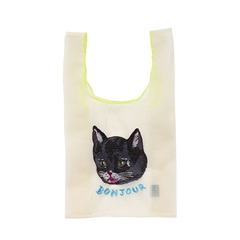 【Nathalie Lete】Organdy Bag S(Black cat)