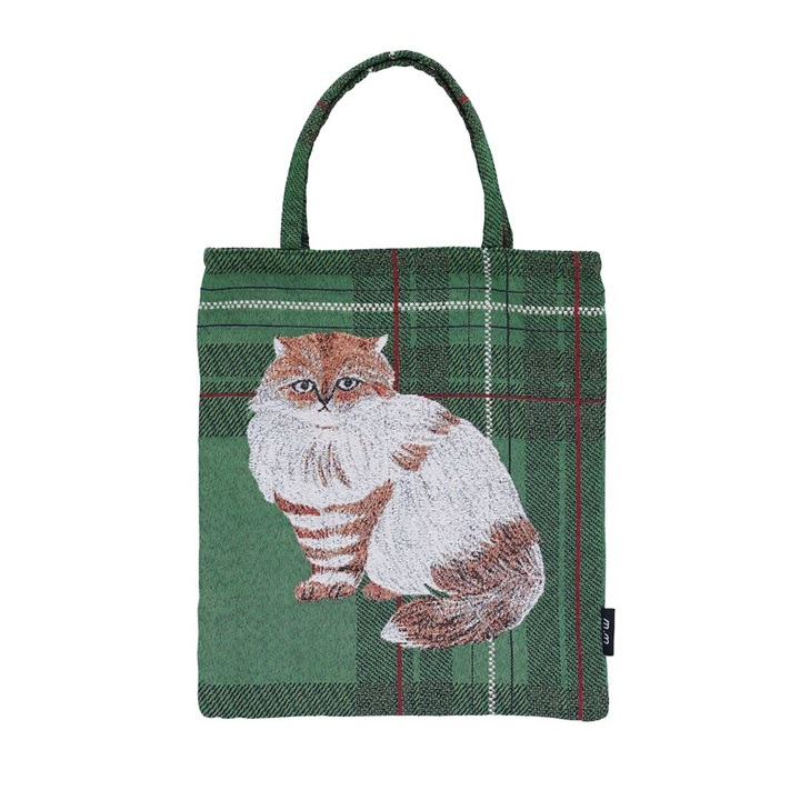 【松尾ミユキ】Mini bag cat check back