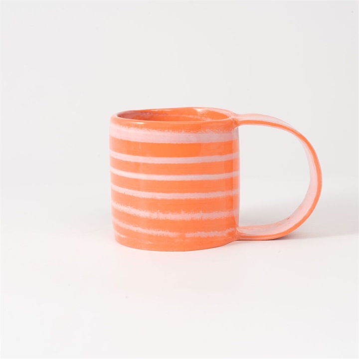 【賀来瞳】mug マグカップ 練り込み 約Φ7.7～7.9×H7.0～7.8cm