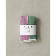 KITCHEN CLOTHS FUKIN bicolor(グリーン×ピンク)