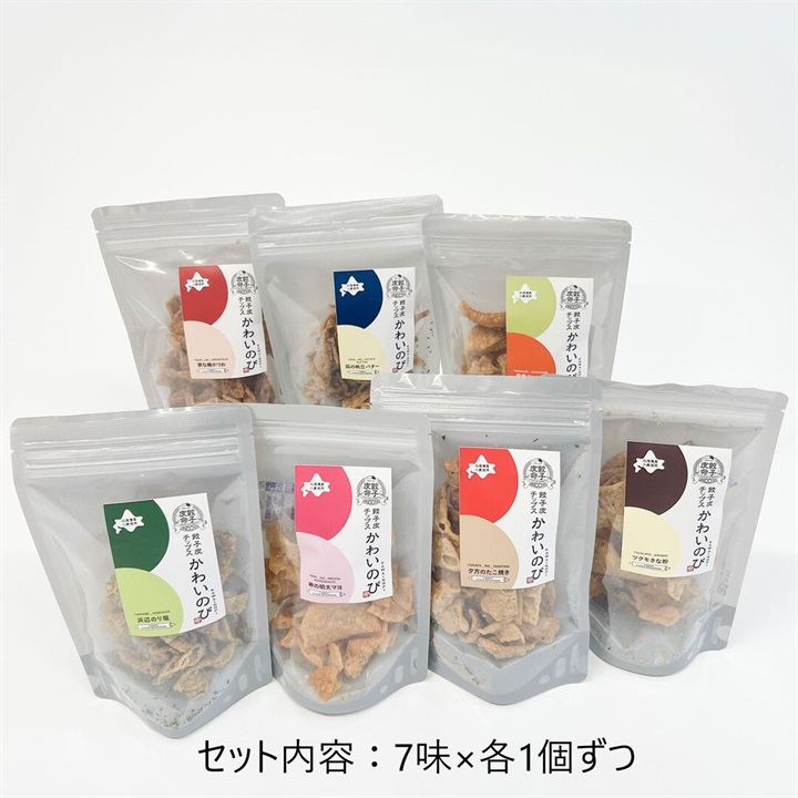 ＜セット商品＞【餃子の皮命】餃子皮チップス／ アソート