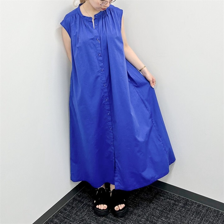 【blue willow】ノースリーブワンピース