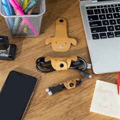 【KIKKERLAND】DOG CABLE TIES 3個セット(DOG)