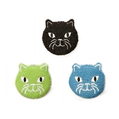 【KIKKERLAND】Kitty Scrub Sponge 3個セット