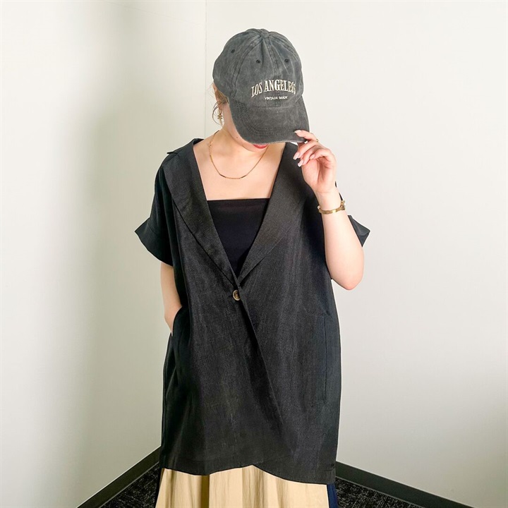 【le colis】フレンチスリーブテーラージレ