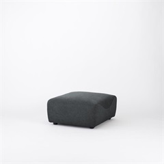 【ENEN】Cloud Sofa Ottoman(張地色：ダークグレー)