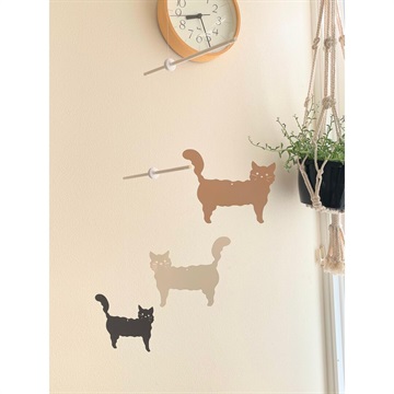 【Manu Mobiles】ペーパーモビールキット ねこ