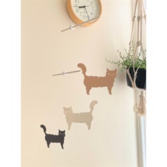 【Manu Mobiles】ペーパーモビールキット ねこ