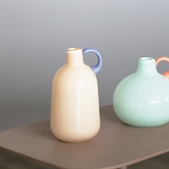 カラーガラスフラワーベース TIANA BEIGE(BEIGE)