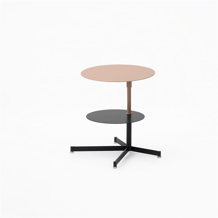 【ENEN】KUUM Steel Side Table ベースカラー：ブラック