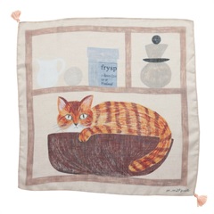 【松尾ミユキ】Tassel cloth 11113(Stripe)