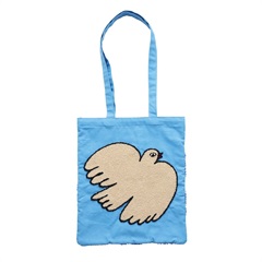 【OLYA】Fluffy Rectangle tote bag 71000(Bird)