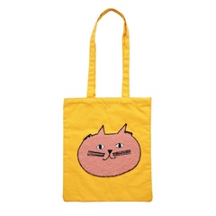 【OLYA】Fluffy Rectangle tote bag 71000(Cat)
