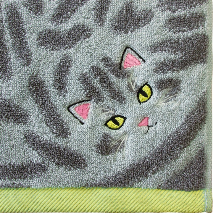 Uchinoko mate 毛並みロングフェイスタオル